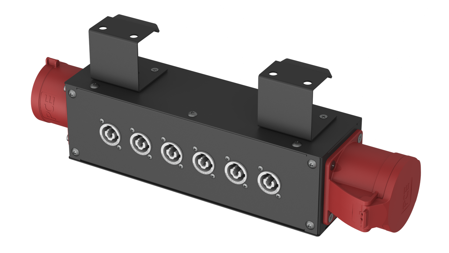 CEE32 Thru PDU with Powercon Output