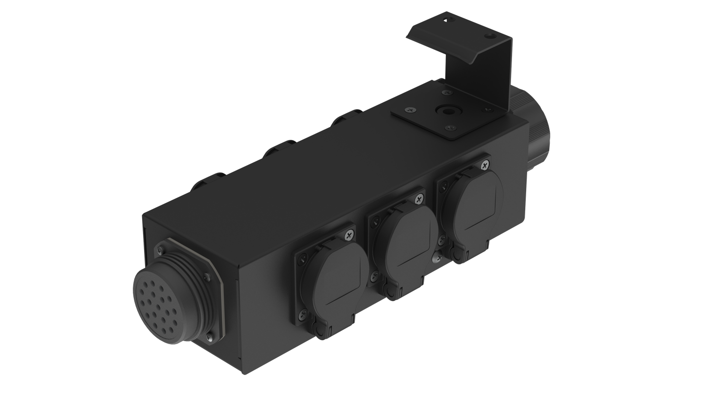 SOC Thru PDU with Schuko Output