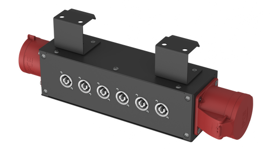 CEE32 Thru PDU with Powercon Output