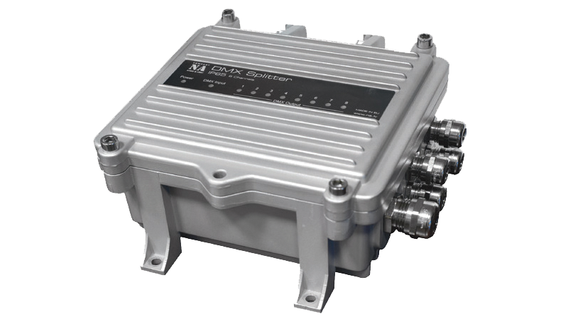 DMX Splitter 8 IP65