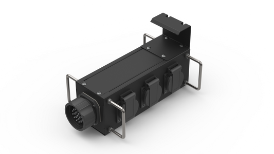 Socapex in - 6X schuko